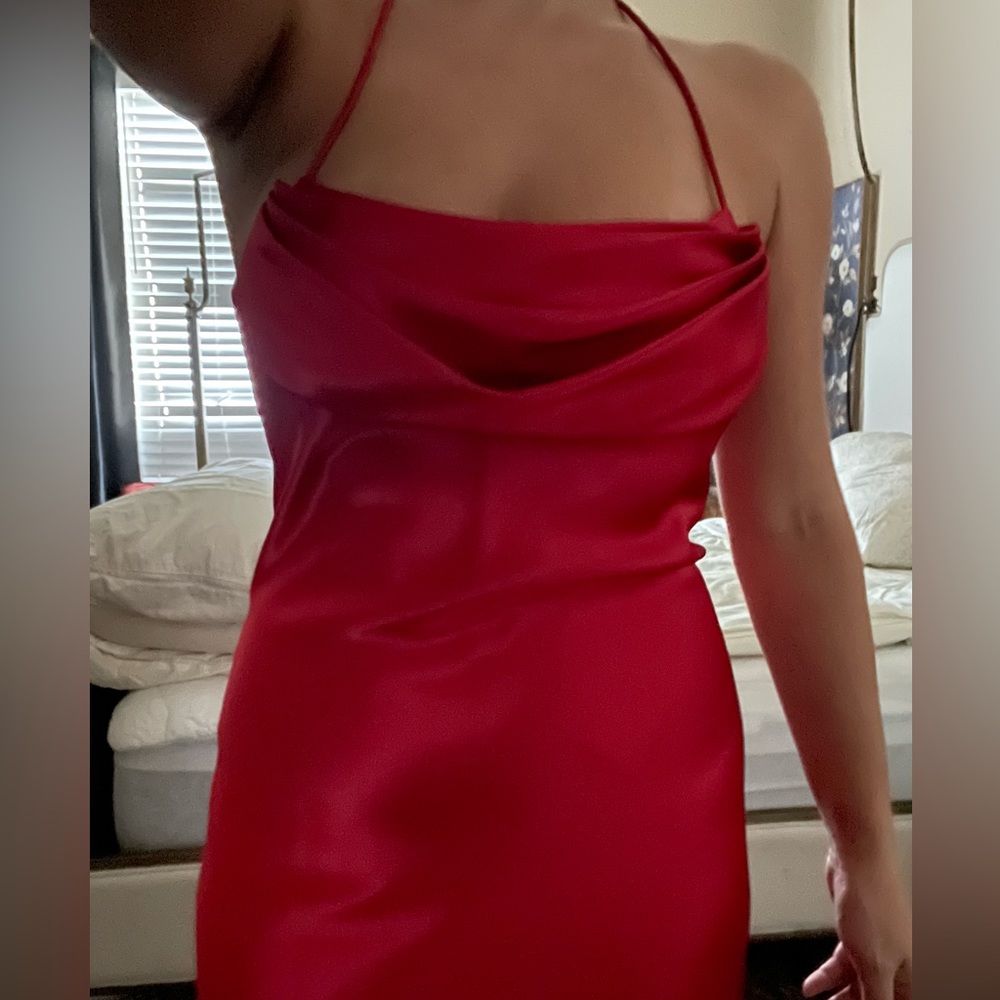 Wendye Chaitin Red Gown